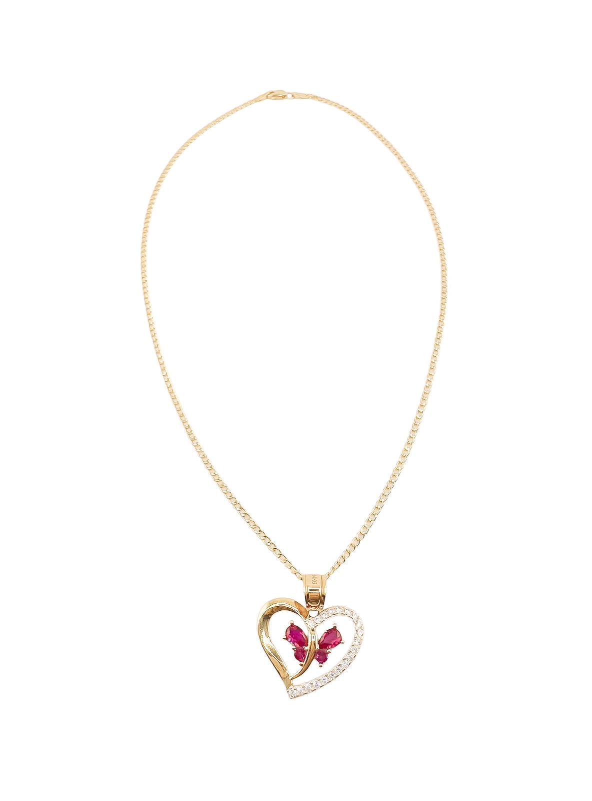 14k Gold Necklace 16in