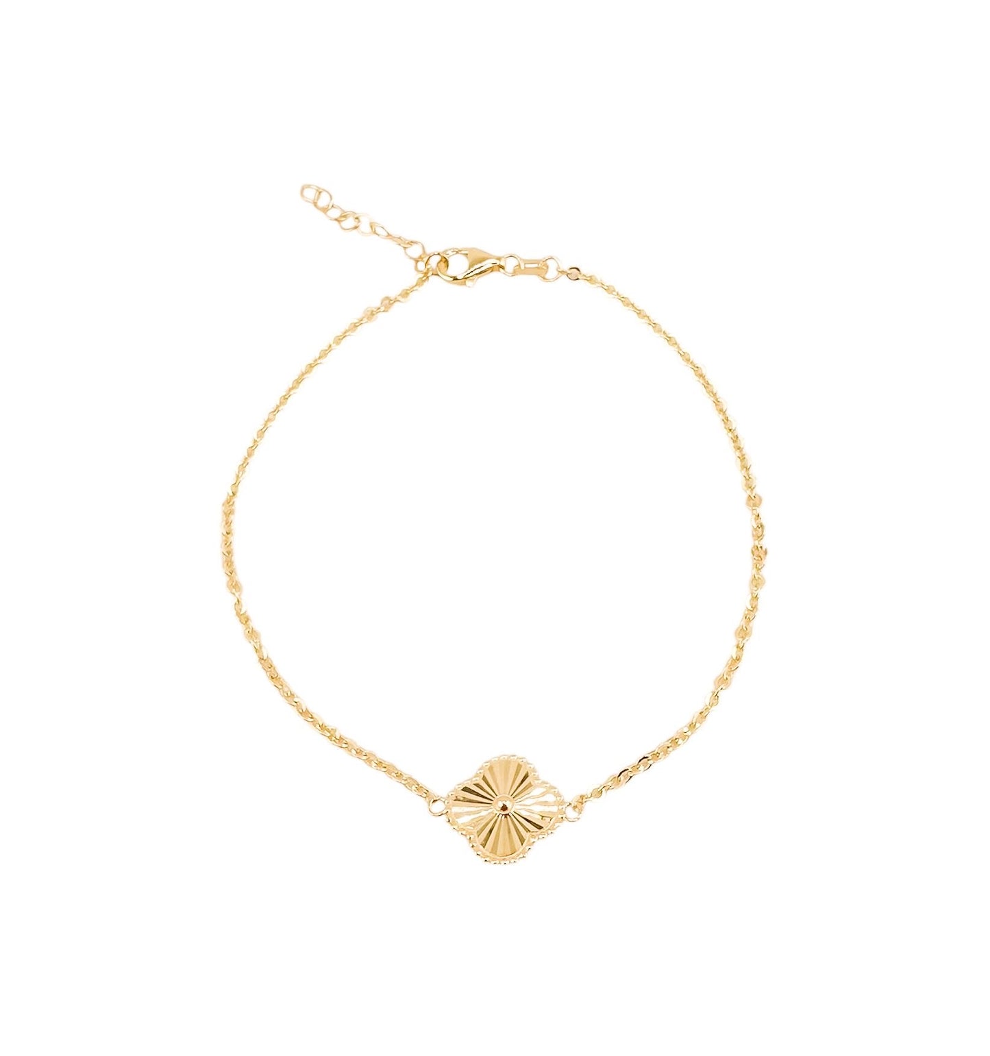 14k Gold Bracelet 7.5in