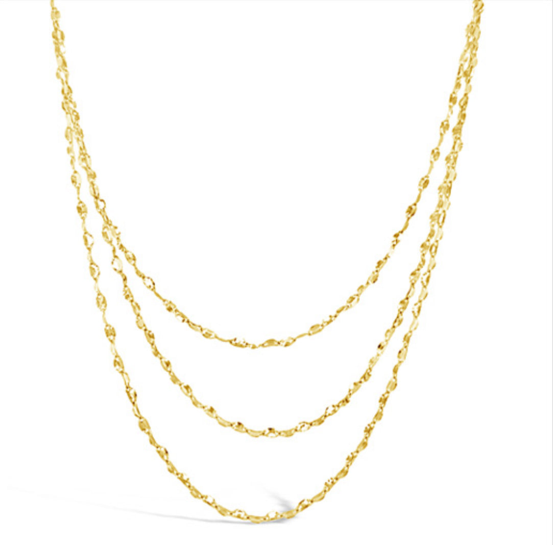 14k Gold Necklace 18in
