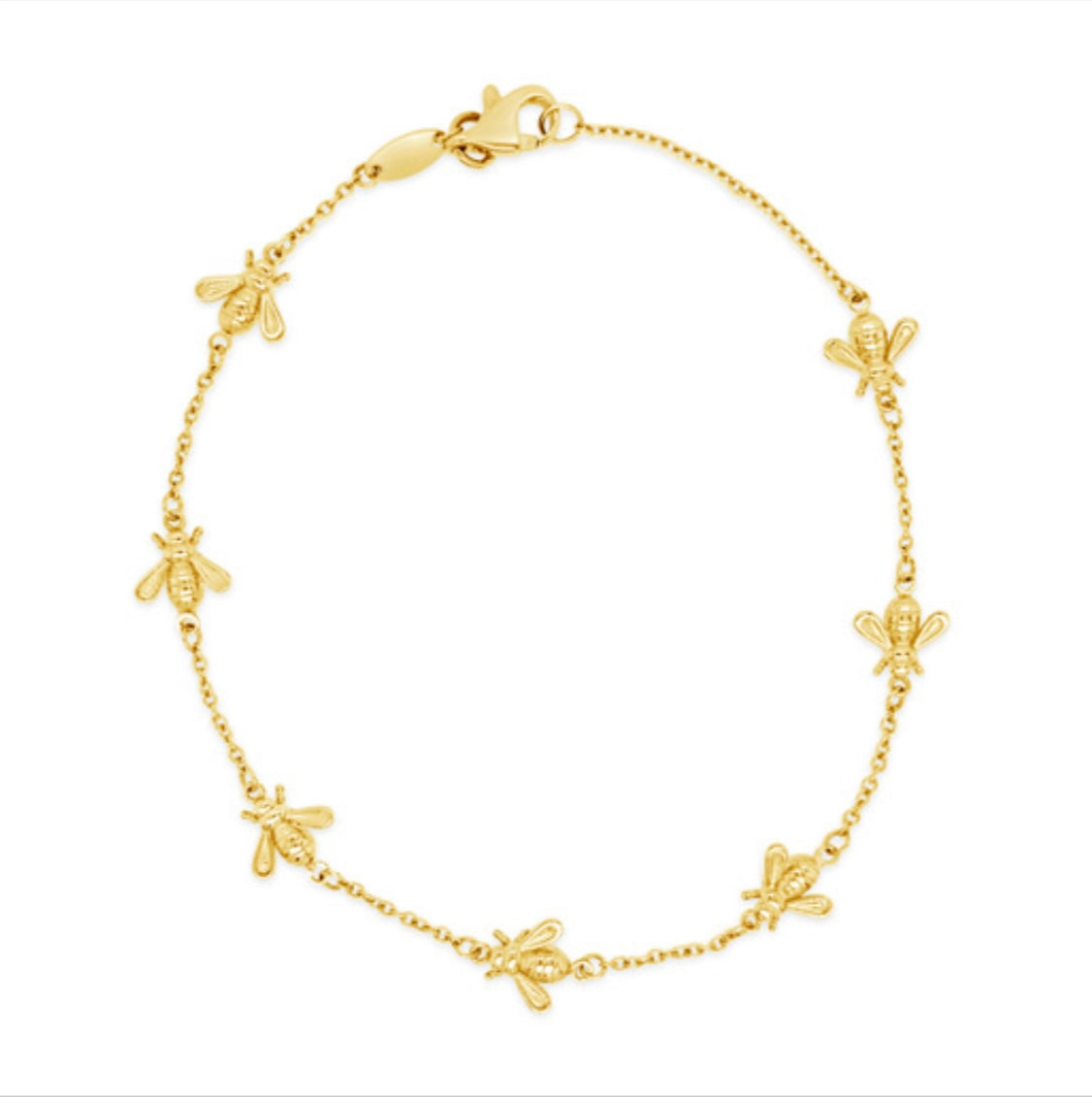 14k Gold Bracelet 7.5in