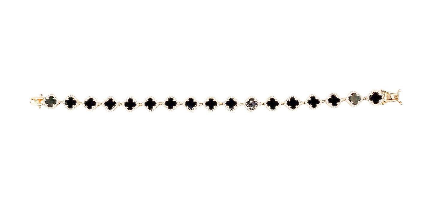 10k Gold Bracelet 7in