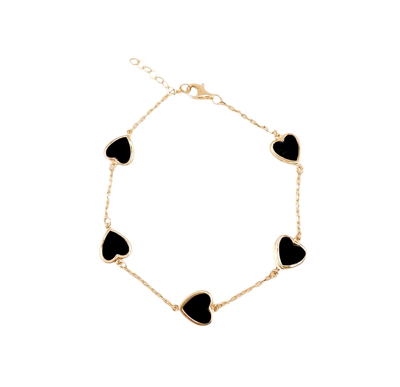 14k Gold Bracelet 8in
