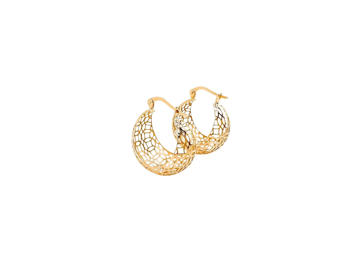 10k small Gold Hoops