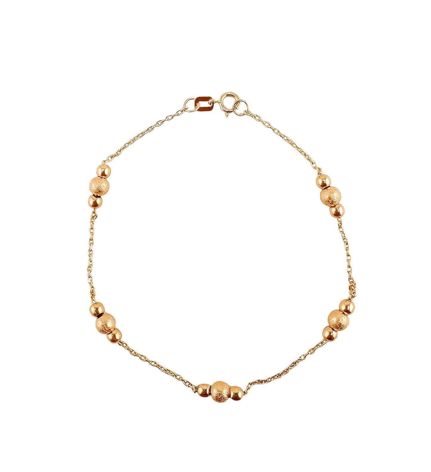 14k Gold Solid Bracelet
