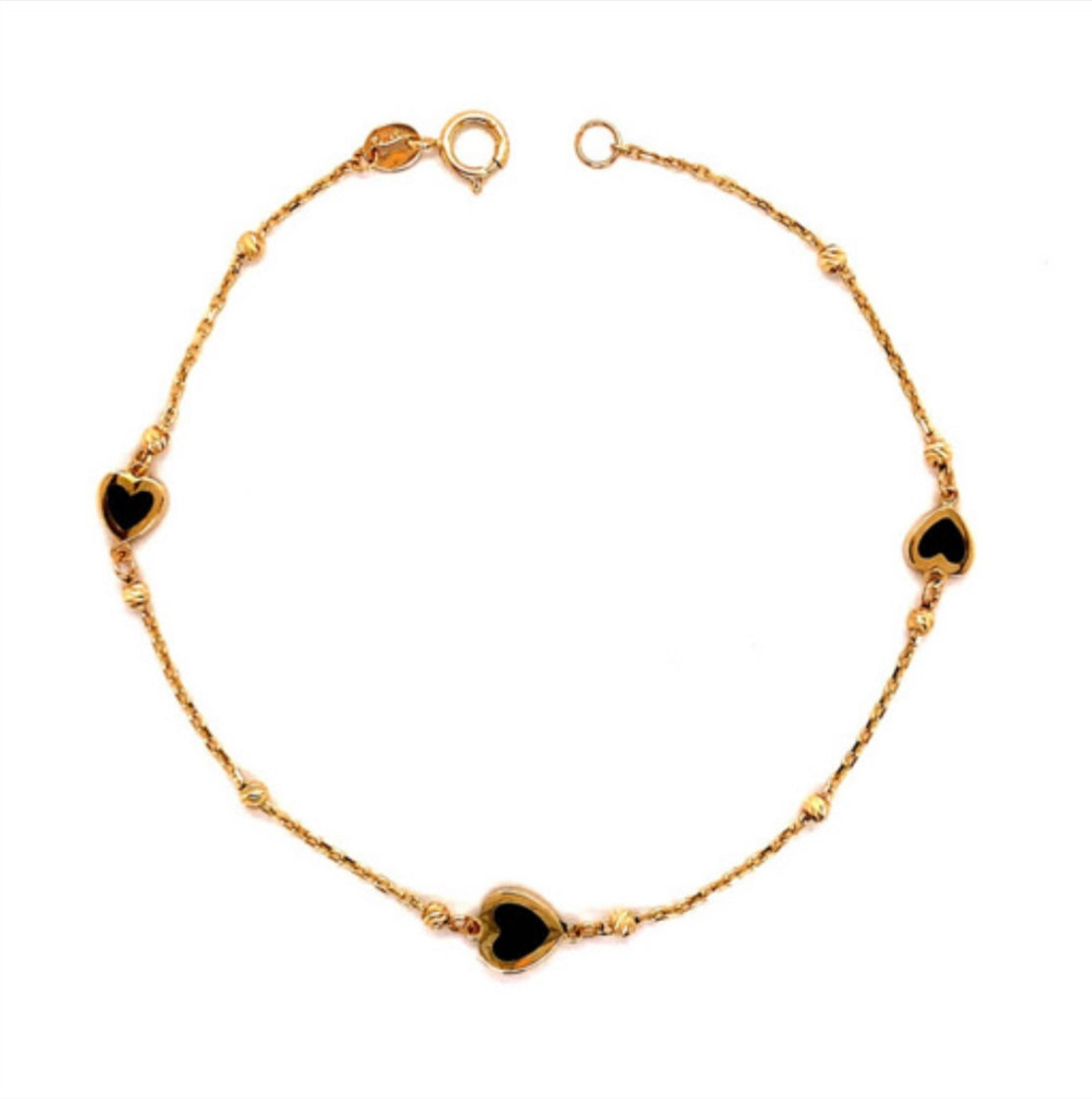 14k Gold Bracelet 7in