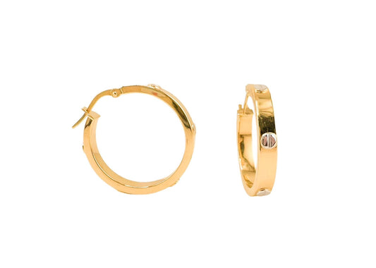 10k Gold Hoops
