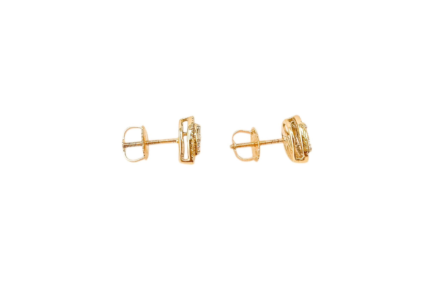 14k Gold Diamond Earrings