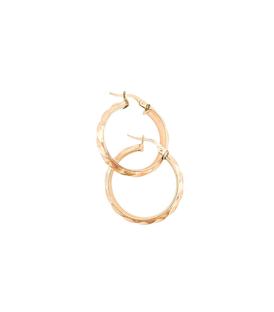 10k Gold Hoops
