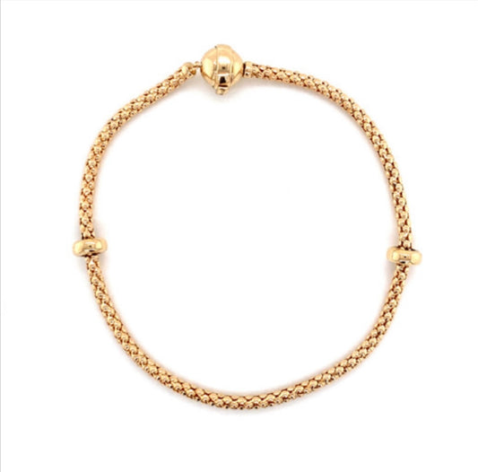 14k Gold Bracelets 7.5