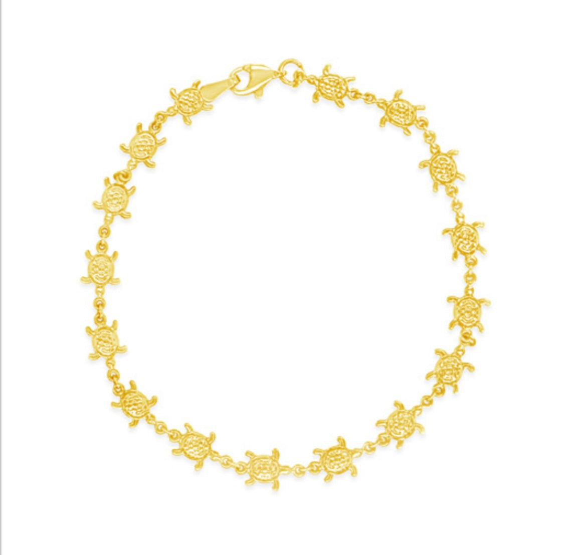 14k Gold Bracelet 7.5in