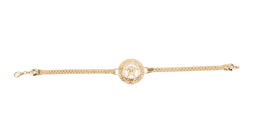 14k Gold Bracelet 7in