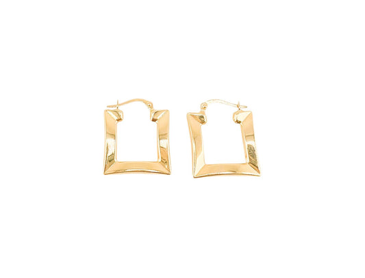14k Gold Hoops