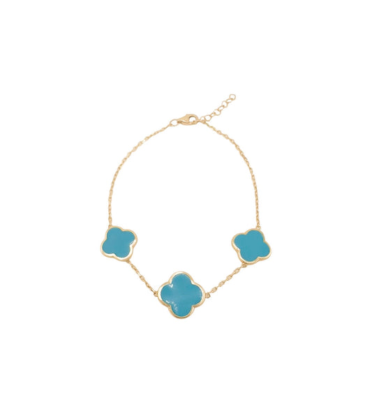14k Gold Bracelet 7.5