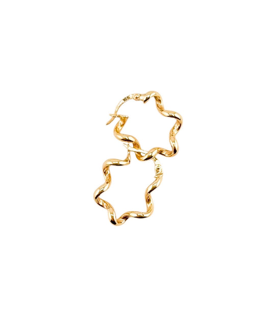 10k Gold Hoops