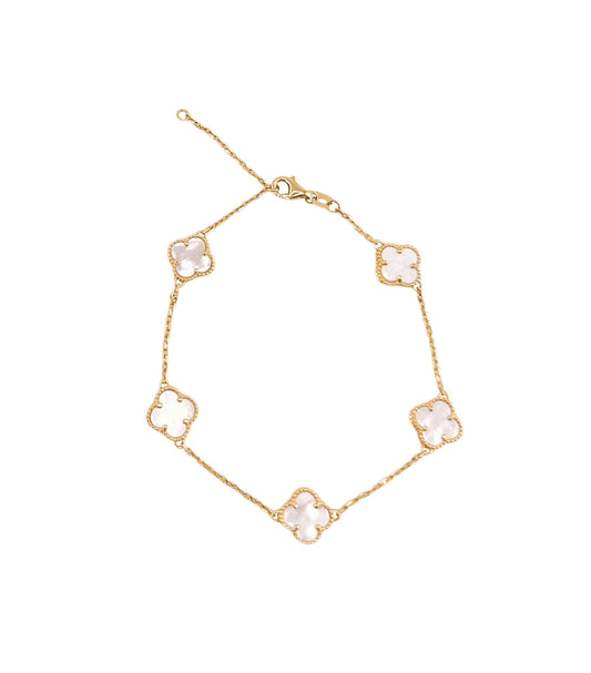 14k Gold Bracelet 8in