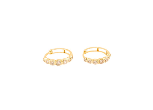 14k Gold Solid Earrings