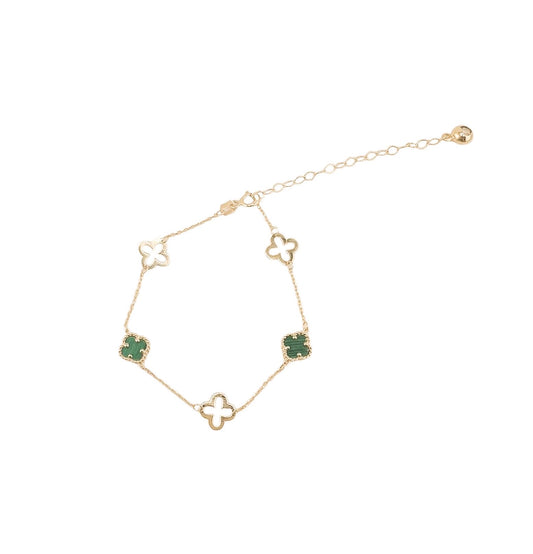 14k Gold Bracelet 8in